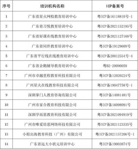 广东省线上培训机构排名及其影响力分析